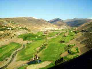 New golf course, Morro Jable, Fuerteventura.