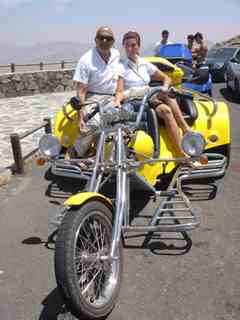 Trike tour rest period